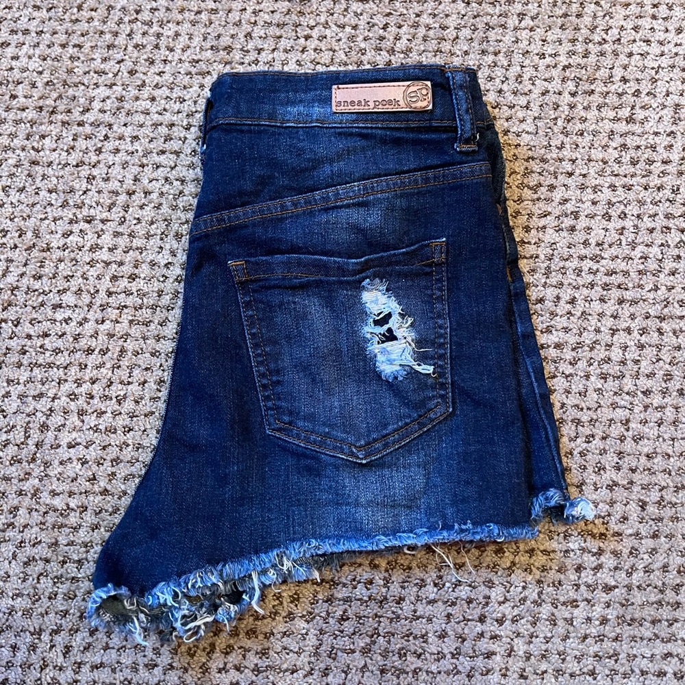 Sneak Peek Denim Shorts